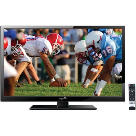 Super Sonic Supersonic 19 in. 720P LED TV & Tram Digital HDTV Amplified Outdoor Antenna 843631141175